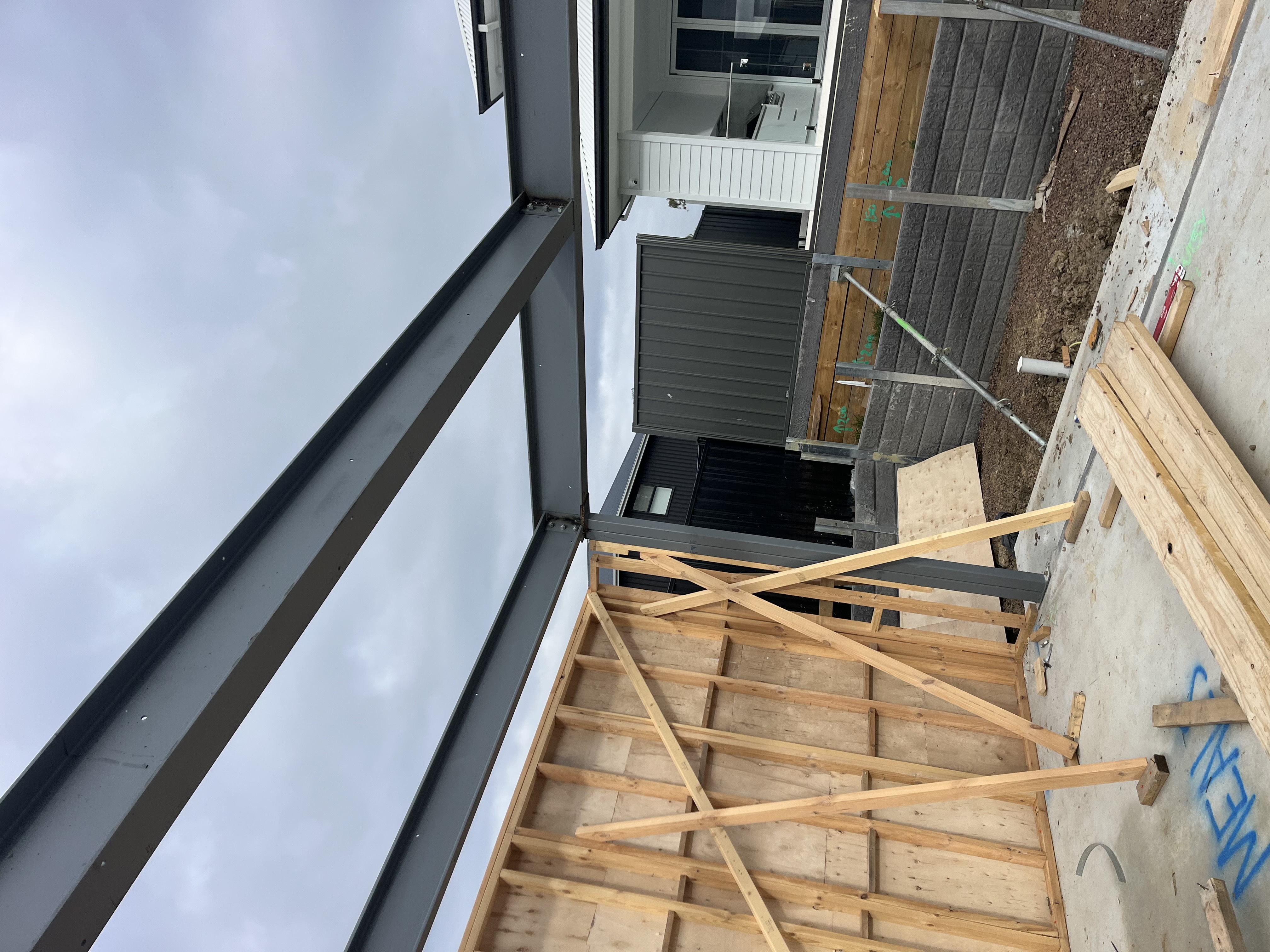 Steel Pergola Framework