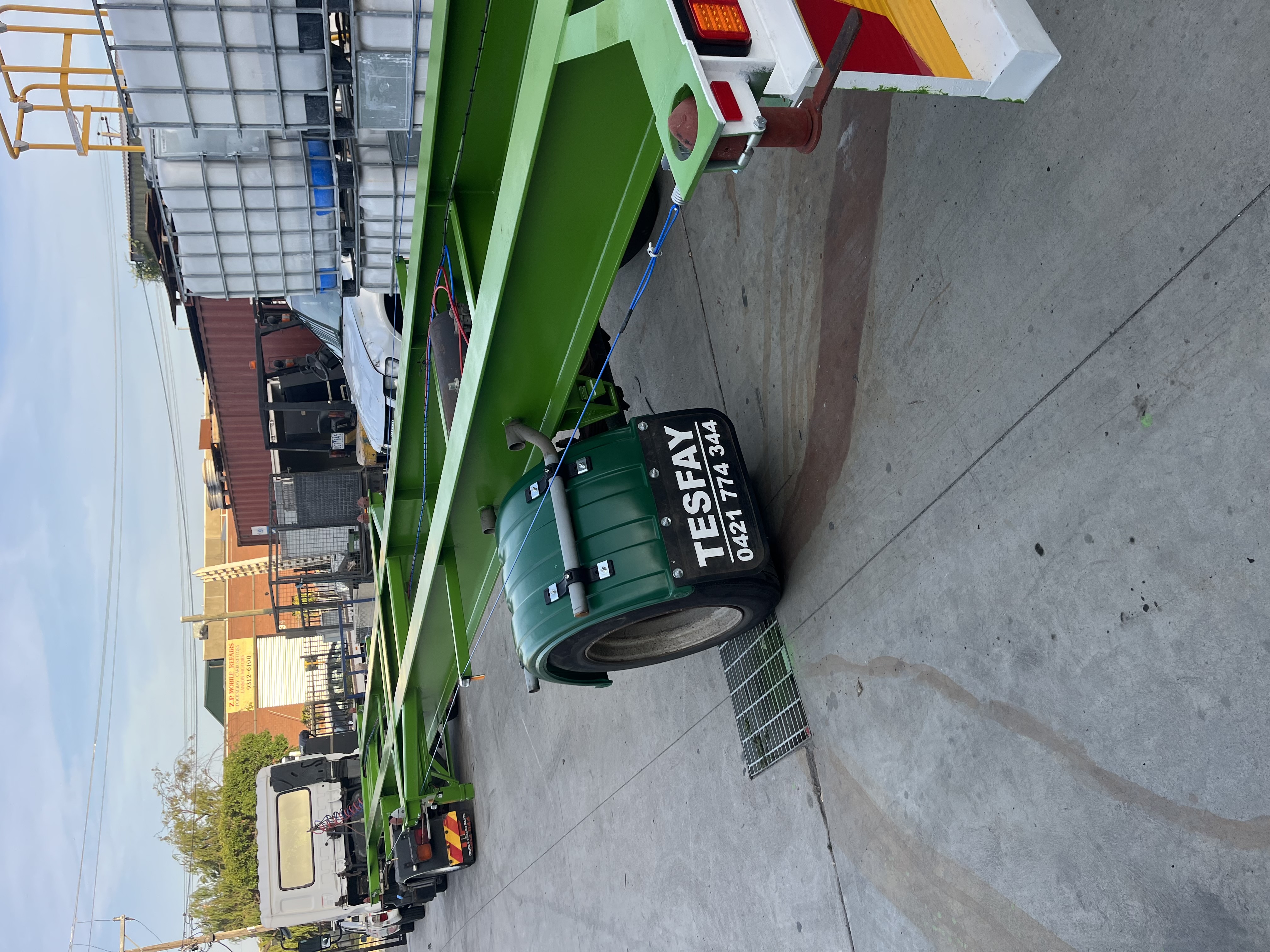Custom trailer project